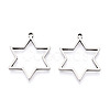 201 Stainless Steel Pendants STAS-T064-84P-02-1