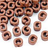 Opaque Acrylic European Beads OACR-TAC0019-006G-3