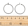 316L Surgical Stainless Steel Hoop Earring Findings LS-X-STAS-D164-01B-4