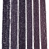 Opaque Solid Color Imitation Jade Glass Beads Strands EGLA-A044-P6mm-D11-2