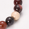 Natural Mookaite Beaded Stretch Bracelets X-BJEW-Q692-52-8mm-3