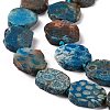 Natural Fossil Coral Beads Strands G-F719-25-3