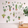 16 Sheets 8 Styles Waterproof PVC Wall Stickers DIY-WH0345-017-6