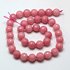 Natural Malaysia Jade Bead Strands G-M103-8mm-02-2