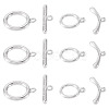 10Pcs 2 Styles Brass Toggle Clasps FIND-TA0008-44A-2