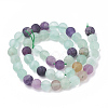 Natural Fluorite Beads Strands G-T106-180-3