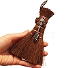 Natural Amethyst Witch Altar Broom Charm Ornament PW-WG45CD3-10-1