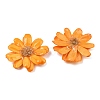 Epoxy Resin & Dried Flower Big Pendants RE-CBAAE94-01E-2