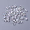 Eco-Friendly Transparent Acrylic Beads PL733-2-3