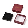 Square & Word Jewelry Cardboard Jewelry Boxes CBOX-C015-01B-01-4