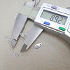Non-Tarnish 316 Surgical Stainless Steel Chain Tabs STAS-L236-04C-4