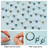 Frosted Natural African Turquoise(Jasper) Round Beads Strands G-OC0001-79B-4