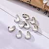 Letter Slider Beads for Watch Band Bracelet Making ALRI-O012-J-NR-4