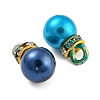 (Defective Closeout Sale: Ring Dyed)ABS Plastic Imitation Pearl Charms KY-XCP0001-25-2