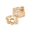 Brass Micro Pave Colorful Cubic Zirconia Locket Pendants KK-G390-29MG-5