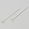 925 Sterling Silver Eye Pins STER-WH0019-25C-03-1