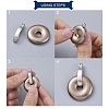 Brass Donut Bails KK356-NF-5