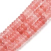 Cherry Quartz Glass Beads Strands GG-CBAC08A-A02-03-2