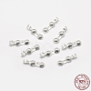 925 Sterling Silver Bead Tips STER-P032-16S-4