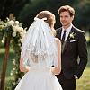 Organza Bridal Veils AJEW-WH20020-254B-7