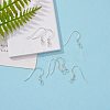 925 Sterling Silver Earring Hooks STER-K167-052S-5