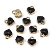 Alloy Enamel Charms X-ENAM-Q033-051C-3