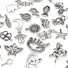 30Pcs 30 Styles Tibetan Style Alloy Pendants TIBEP-YW0001-29AS-4