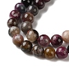 Natural Tourmaline Beads Strands G-L637-A01-8mm-4