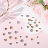 36Pcs 6 Styles 304 Stainless Steel Beads STAS-BBC0008-49-4