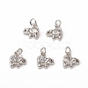 Glass Charms KK-E068-VB221-1