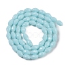 Opaque Solid Color Beads Strands EGLA-N013-P8mm-D11-2
