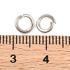 Tarnish Resistant 304 Stainless Steel Open Jump Rings STAS-R049-6x1mm-2