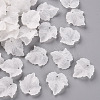 Autumn Theme Transparent Frosted Acrylic Pendants PAF002Y-14-1