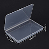 Transparent Plastic Storage Box CON-BC0006-19-2