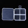 Square Polypropylene(PP) Bead Storage Container CON-N011-008-4