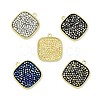 Rhinestone Pendants KK-C246-12LG-1