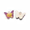 Alloy Enamel Pendants ENAM-S115-146C-2