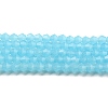 Imitation Jade Glass Beads Strands GLAA-F029-J4mm-03-1