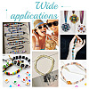 6 Bags 2 Style Opaque Acrylic Multi-Strand Links SACR-NB0001-15-5