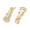 SHEGRACE Brass Clear Cubic Zirconia Pendants XGRQ3K654-523G-2