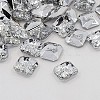 Acrylic Rhinestone Buttons BUTT-J007-01-B-1