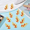 24Pcs Computerized Embroidery Cloth Iron on/Sew on Patches DIY-HY0003-09-4