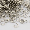 Tarnish Resistant 304 Stainless Steel Open Jump Rings STAS-N015-03-6x1mm-2