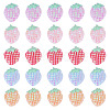50Pcs 5 Colors Strawberry Cloth Ornament Accessories PATC-TA0001-44-2