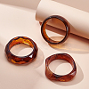 3Pcs 3 Styles Resin Bangles for Women BJEW-UN0001-99B-2