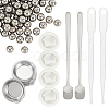 2 Sets Stainless Steel Palette DIY-OC0009-85-1