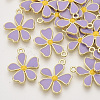 Alloy Enamel Pendants X-ENAM-N051-09C-1