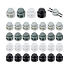 40Pcs 4 Colors Plastic Cord Locks FIND-PH0027-35-6