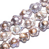 Baroque Natural Nucleated Keshi Pearl Beads Strands PEAR-S020-A02-3
