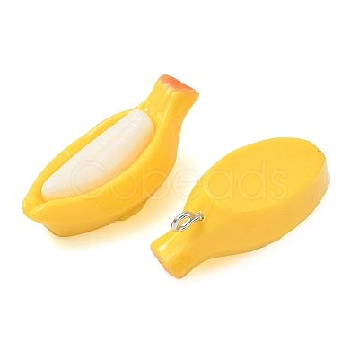 Opaque Resin Pendants RE-CBA278F-01-1